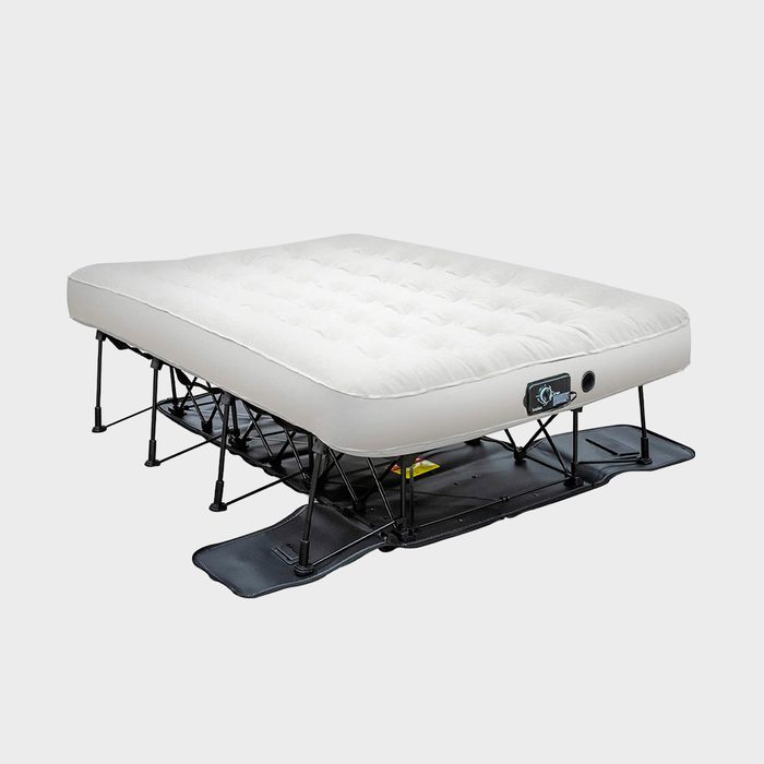 Ivation Ez Bed Full Size Air Mattress With Frame And Rolling Case Ecomm Amazon.com