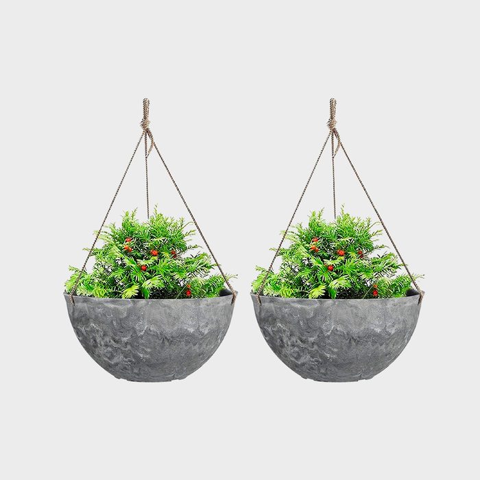 Large Hanging Planters For Indoor And Outdoor Plants Ecomm Amazon.com