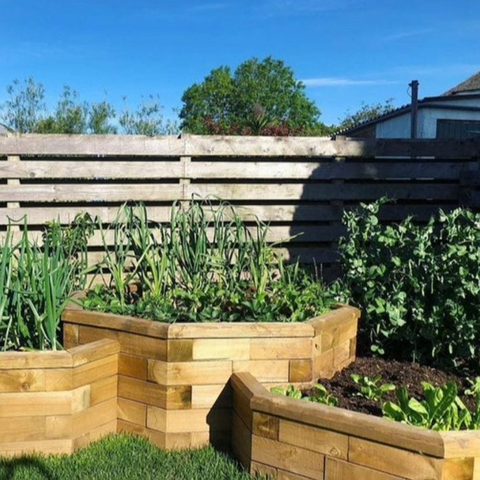 Octagon Vegetable Garden Courtesy @woodblocx Via Instagram