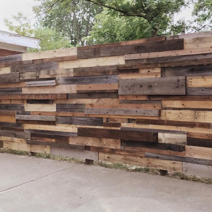 Reclaimed Wood Fence Courtesy @detroiturbanartifacts Via Instagram