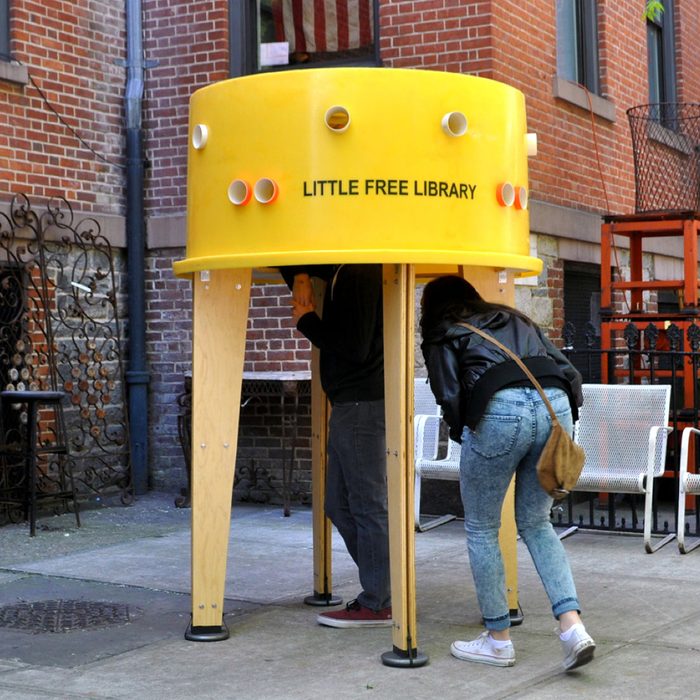The Stereotank Little Free Library Via Archleague.com