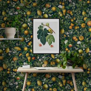 Decoworks Blush Citrus Garden Wallpaper