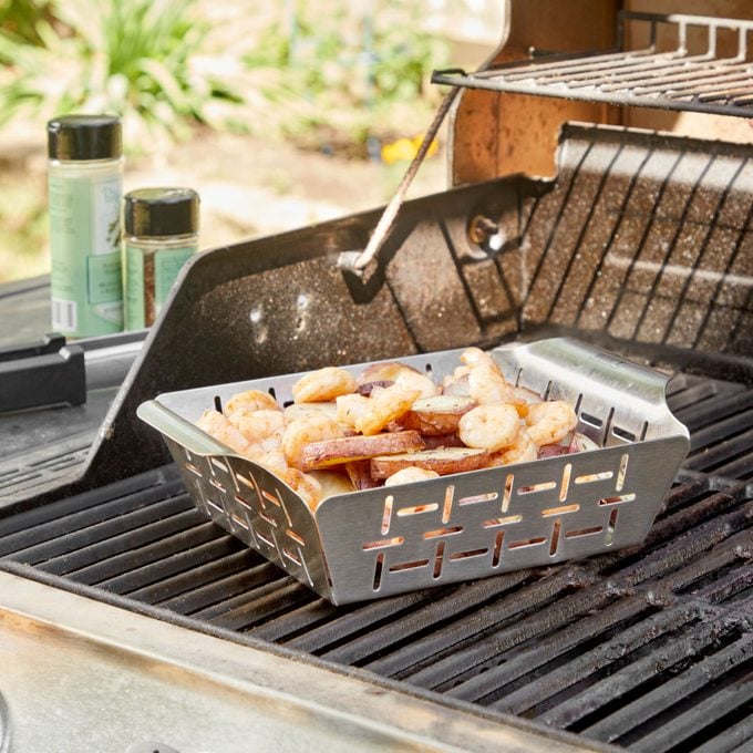 This Weber Grill Basket Improved My Cooking Game