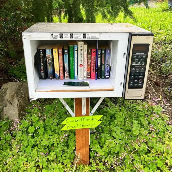 Random Things You Can Repurpose Into Little Free Libraries Courtesy @littlefreelibrary Via Instagram