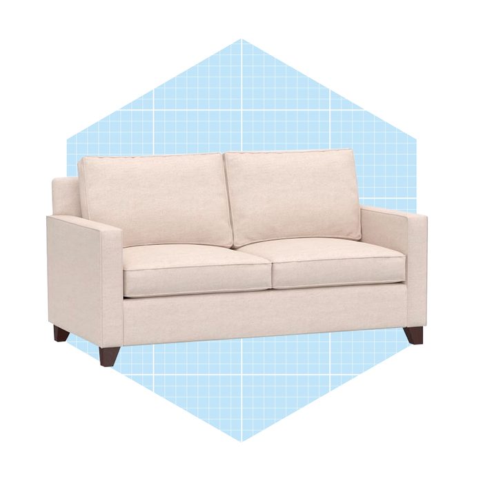 Cameron Square Arm Upholstered Sleeper Sofa With Memory Foam Mattress Ecomm Potterybarn.com