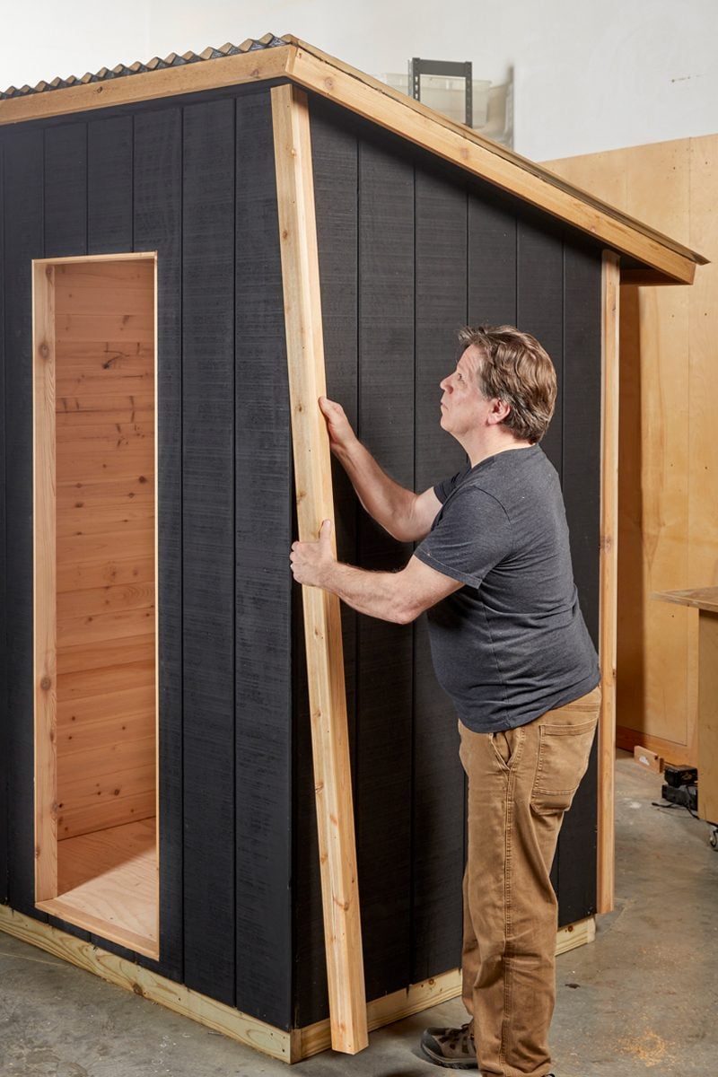 How to build a sauna –