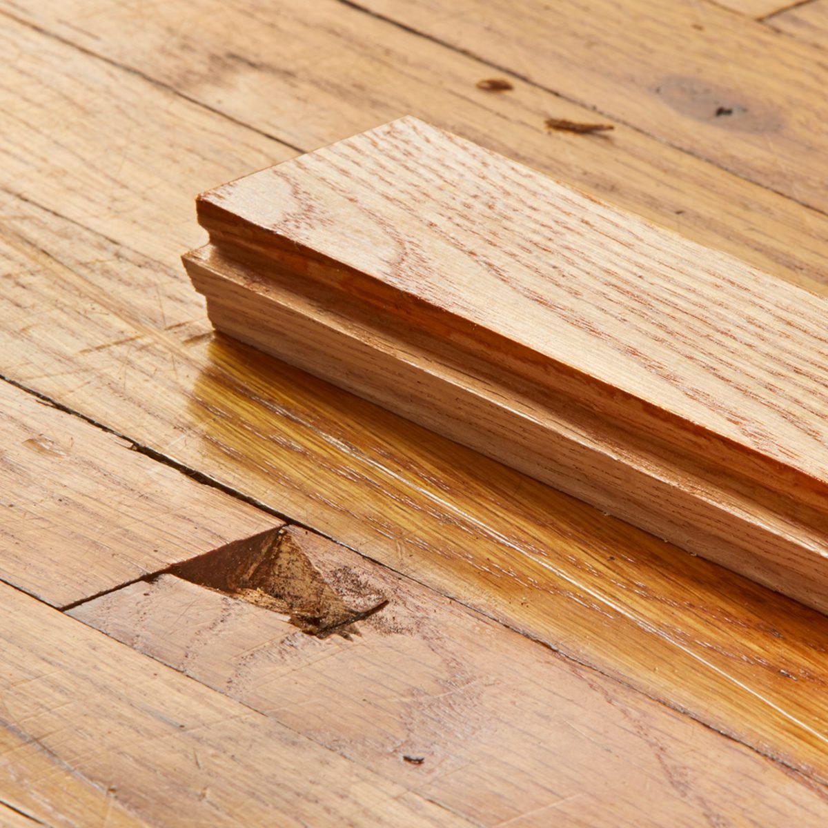 Replace A Damaged Hardwood Floor Board