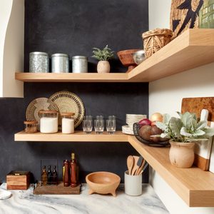 How to Build and Install DIY Floating Shelves in Your Kitchen