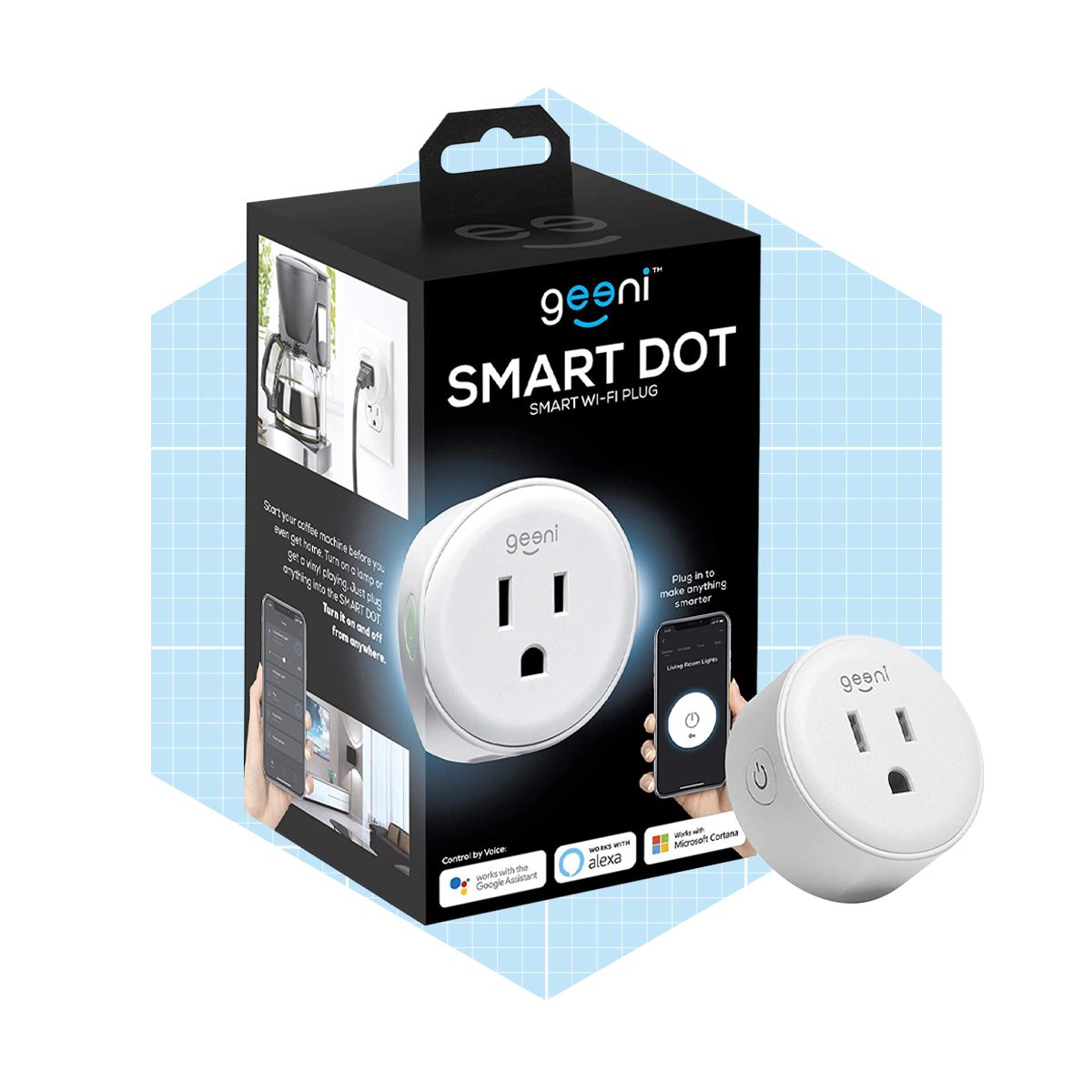 BN-LINK Outdoor Dual Smart WiFi Plug Compatible with Alexa and Google  Assistant