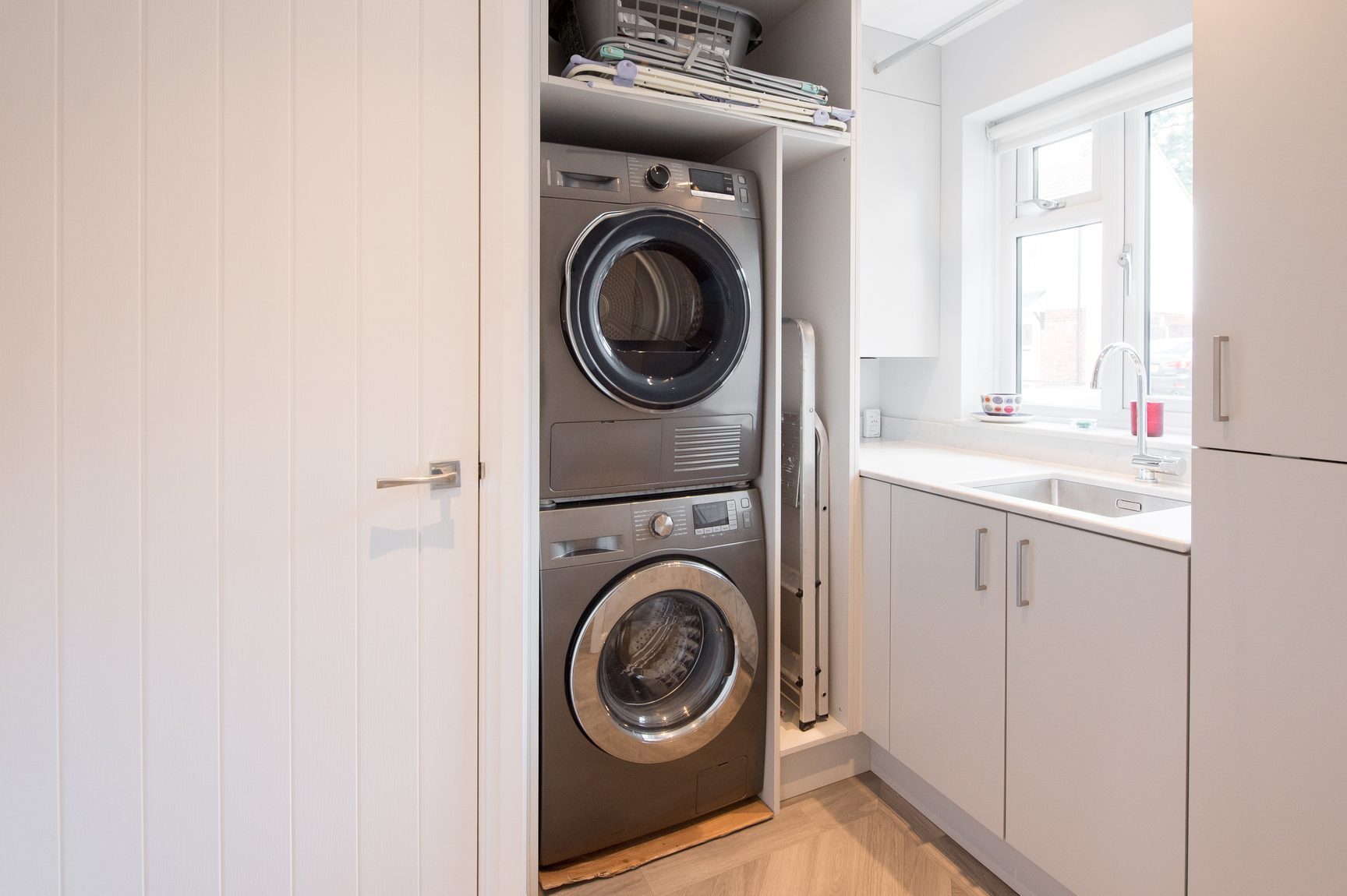 Is It to Stack a Washer and Dryer or Leave Them Side Side? | Family
