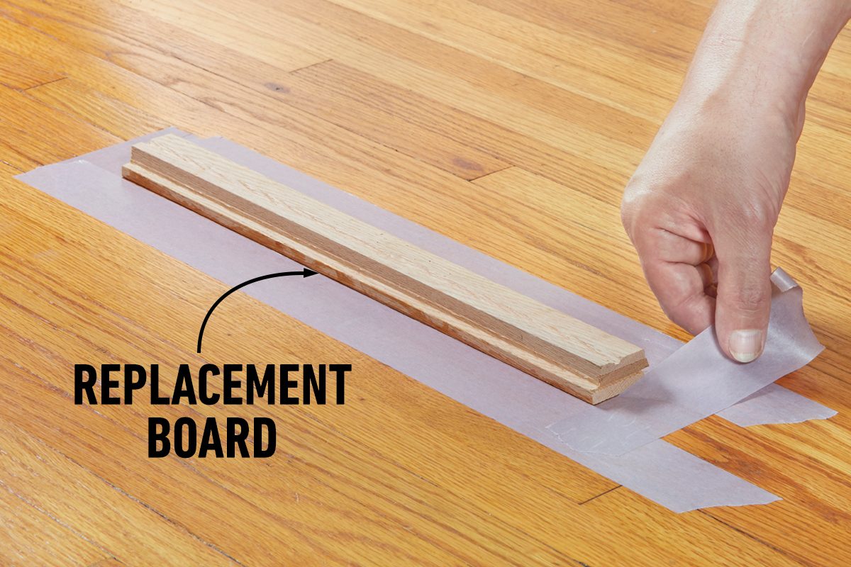 How To Replace A Damaged Hardwood Floor Board