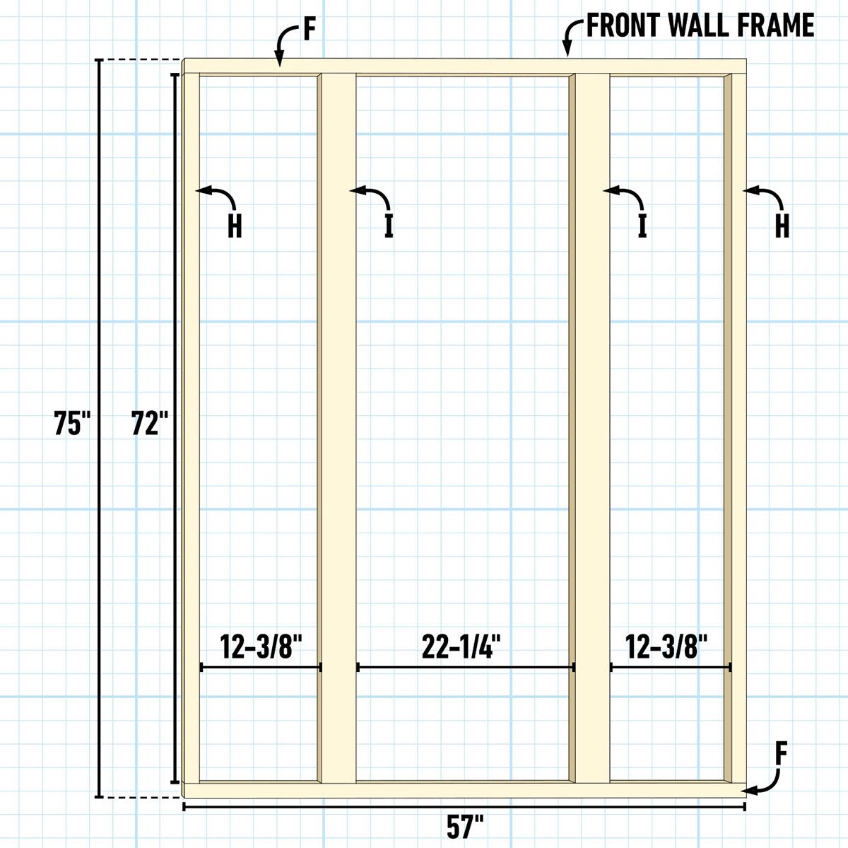 Infrared Sauna Front Wall Frame Fig 5
