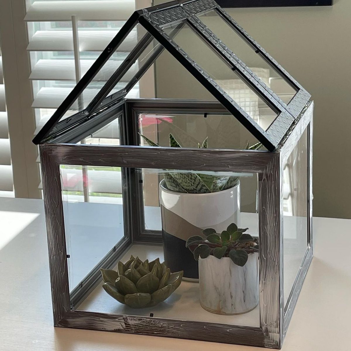 Picture Frame Greenhouse Courtesy @tsteffes Via Instagram