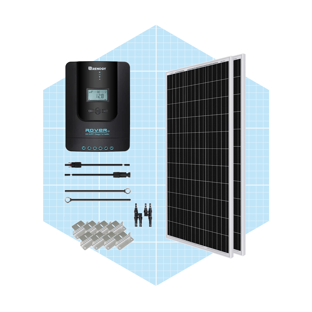 Renogy 200 Watt 12 Volt Monocrystalline Solar Panel Ecomm Via Amazon.com