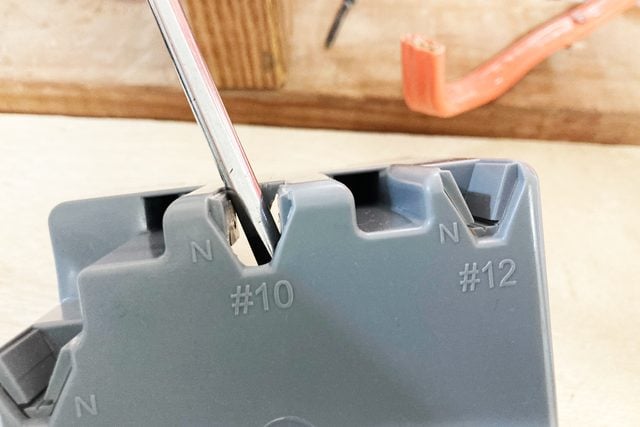 Pull wire through outlet box