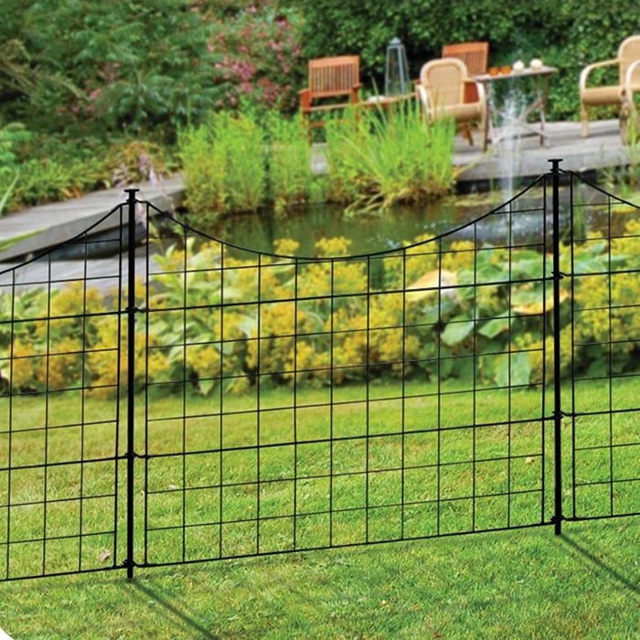Zippity Outdoor Products Metal Garden Fence Ecomm Via Amaazon.com