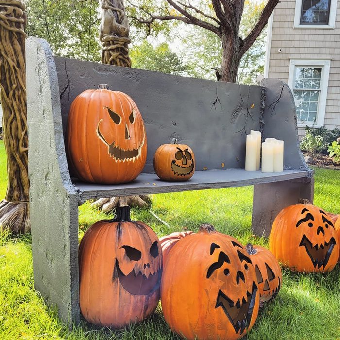 Cemetery Bench Courtesy @spooktacularstyle Via Instagram