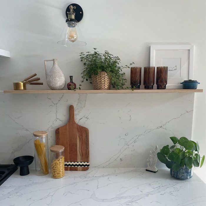 Single Open Shelf Courtesy @hanwell House Via Instagram