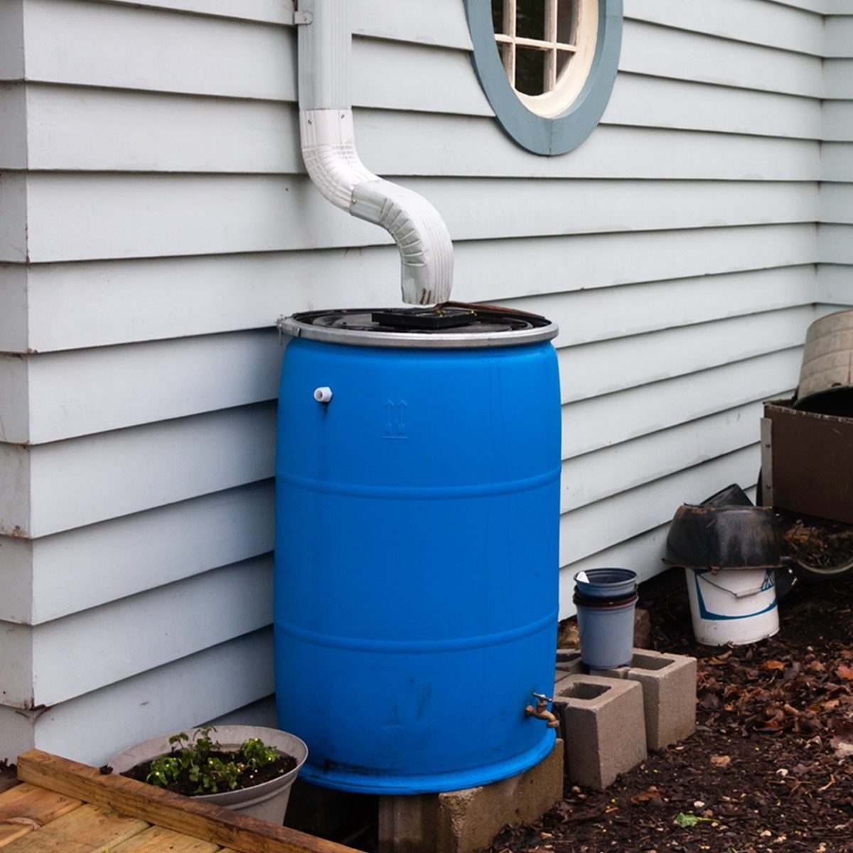 How to Make a Rainwater Tank from Recycled Plastic Drums – Deep