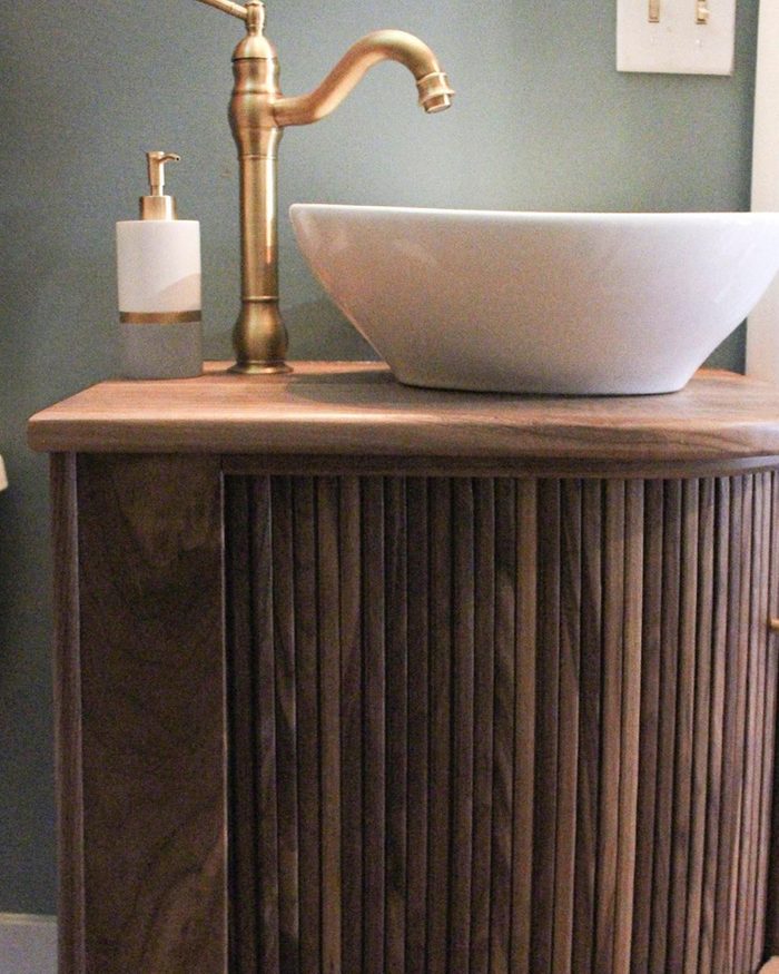 Bathroom Vanity Courtesy @valentine Carpentry Pgh Via Instagram
