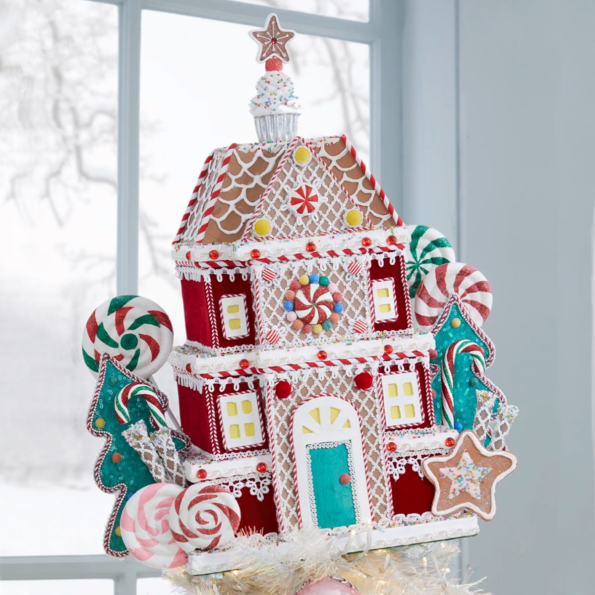  Kathrine’s Collection Gingerbread Tree Topper