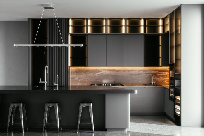Modern Kitchen In Luxury Home