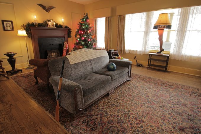 A Christmas Story House Living Room Courtesy A Christmas Story House & Museum