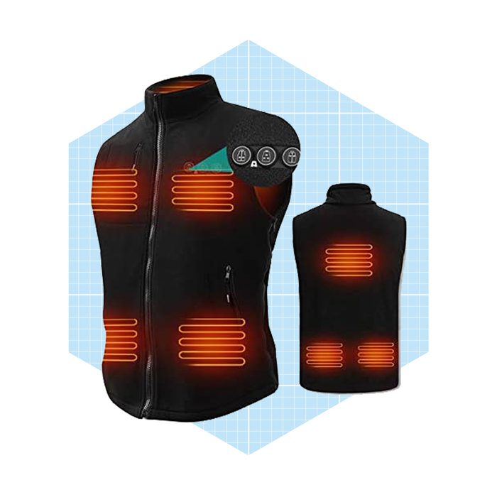 Arris Heated Vest Size Adjustable 7.4v Battery Electric Warm Vest For Hiking Ecomm Amazon.com