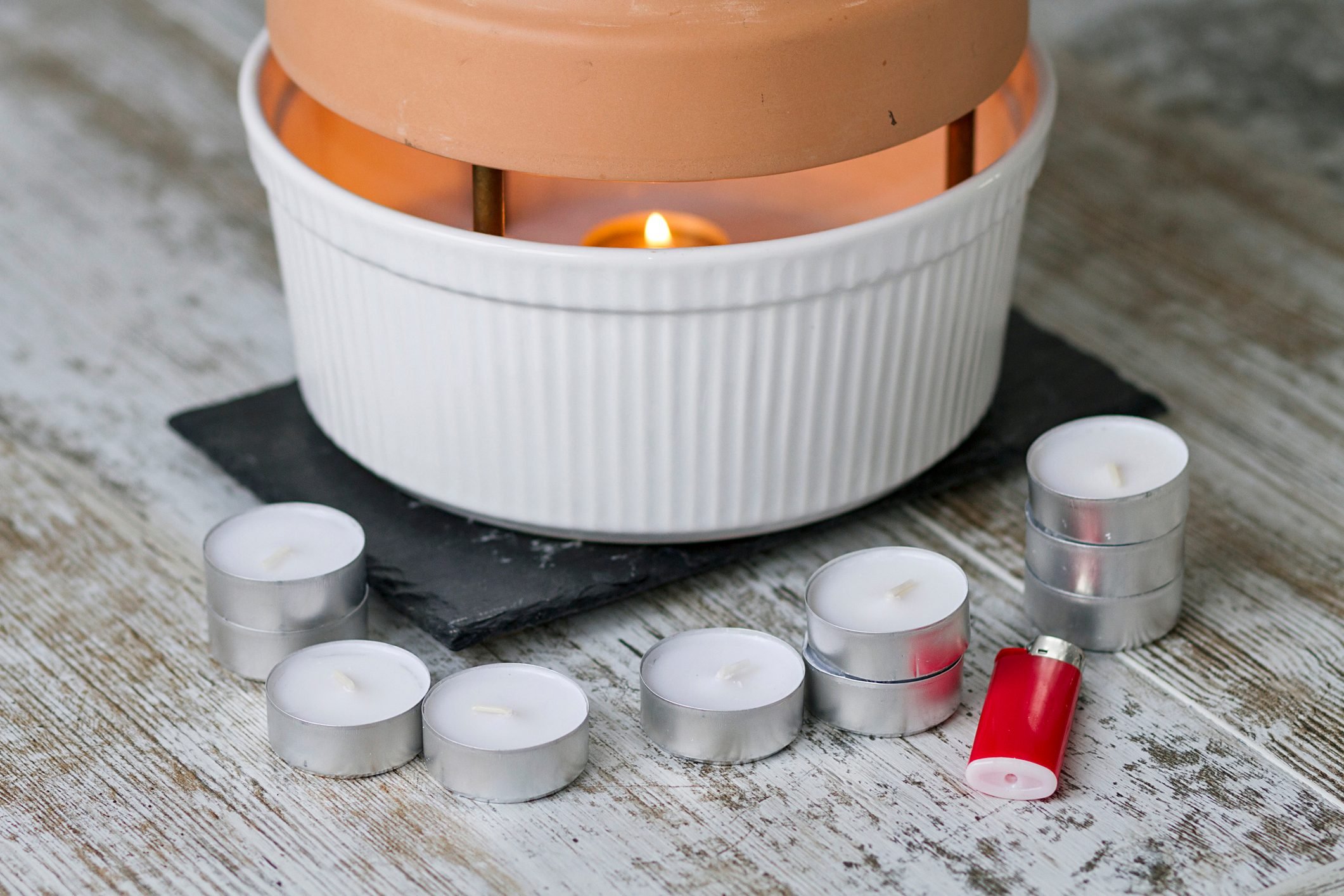 How to Make a DIY Terra-Cotta Pot Candle Heater