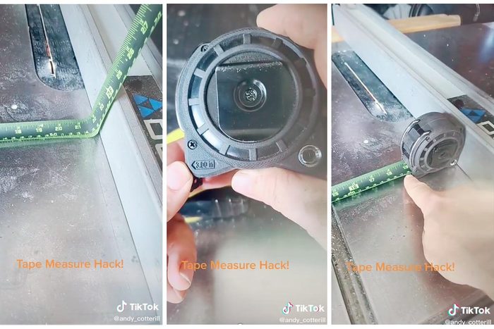 Viral Tape Measure Hack via Andy_Cotterill Tiktok