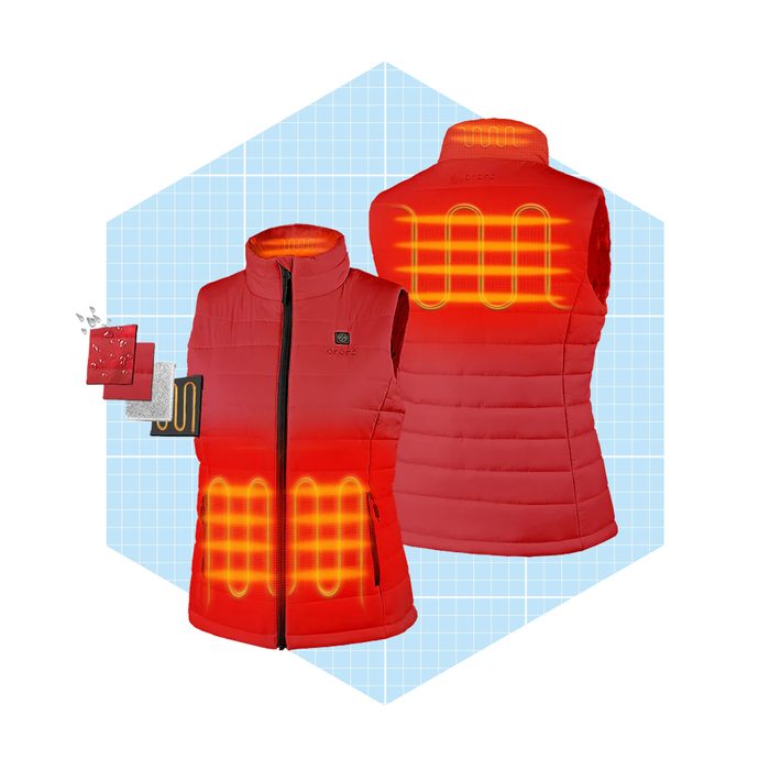 Women's Classic Heated Vest Ecomm Ororowear.com