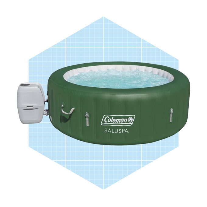 Coleman Saluspa 2 Person Portable Inflatable Outdoor Hot Tub Spa Ecomm Wayfair.com