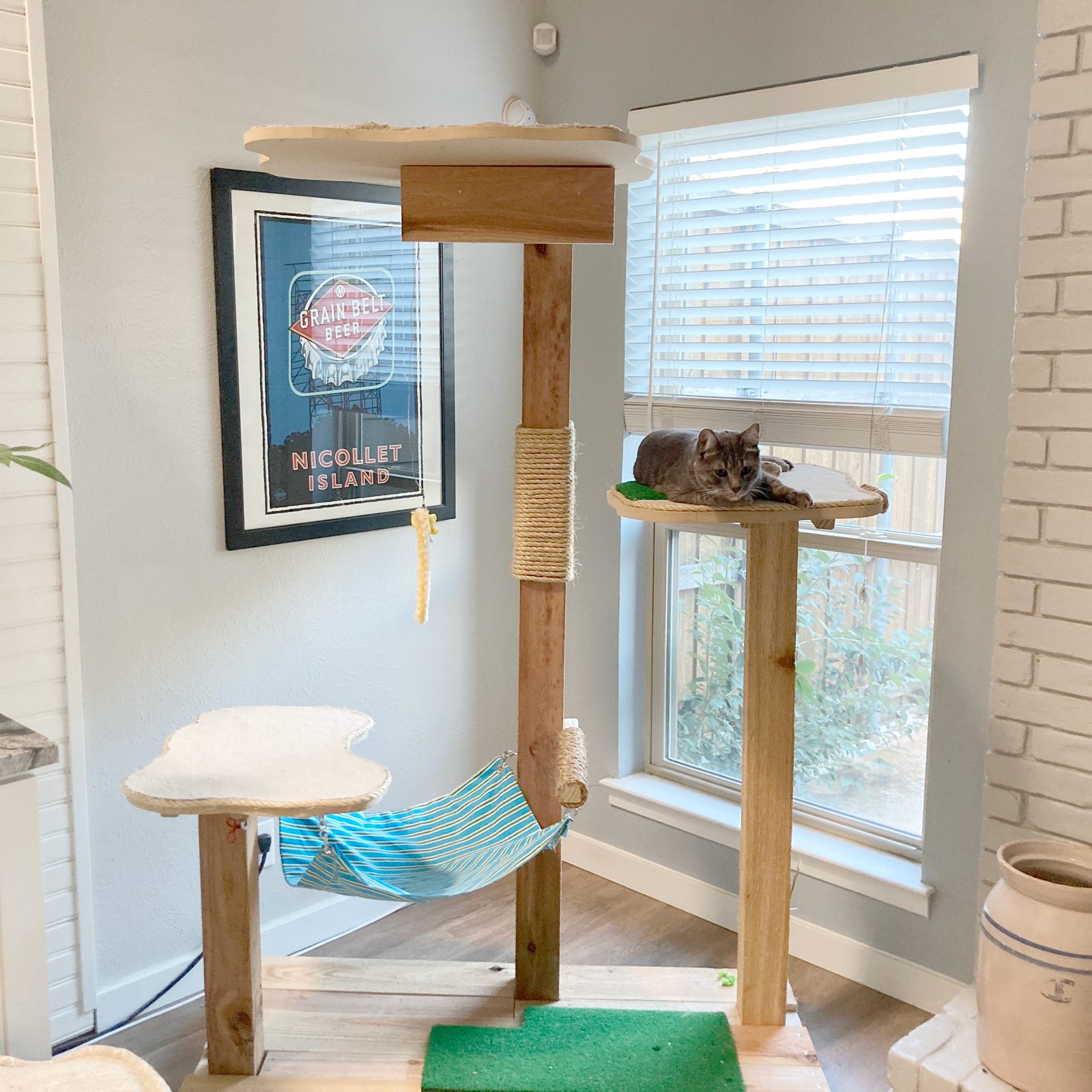 How To Build a DIY Cat Tree and Tower
