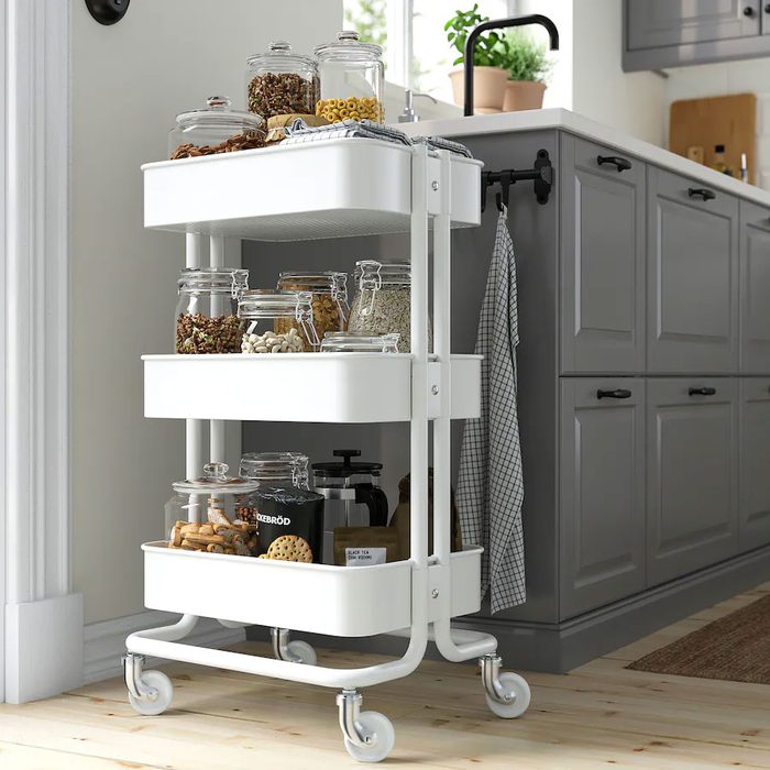  Rolling Cart in kitchen