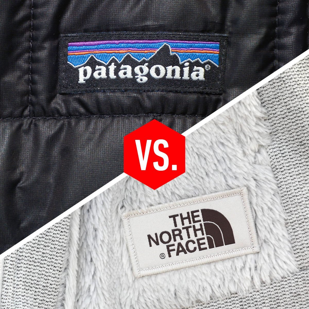 Patagonia Vs Northface gear