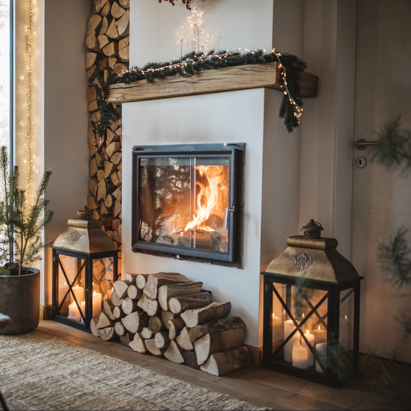 Heat From Your Wood Burning Fireplace