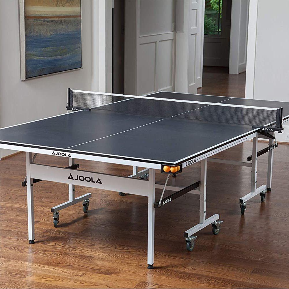 How To Make A DIY Folding Ping Pong Table - Half the cost of store-bought!