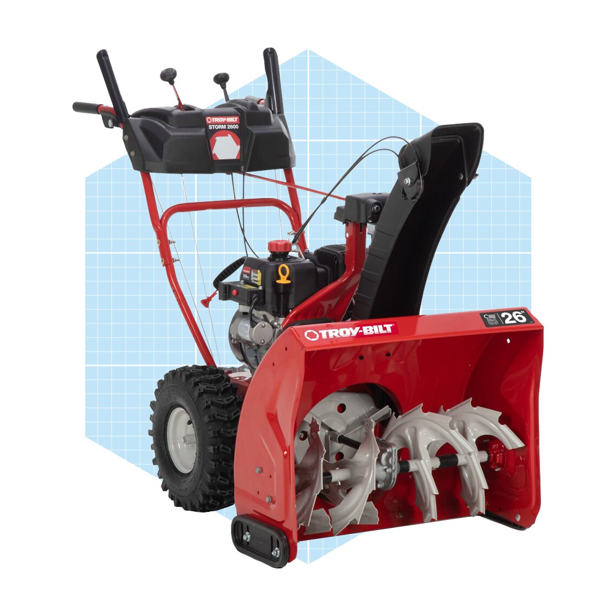 Troy Bilt Storm Two Stage Gas Snow Blower With Electric Start Self Propelled Ecomm Walmart.com