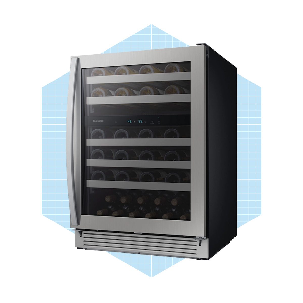 Bottle Capacity Wine Cooler In Stainless Ecomm Samsung.com