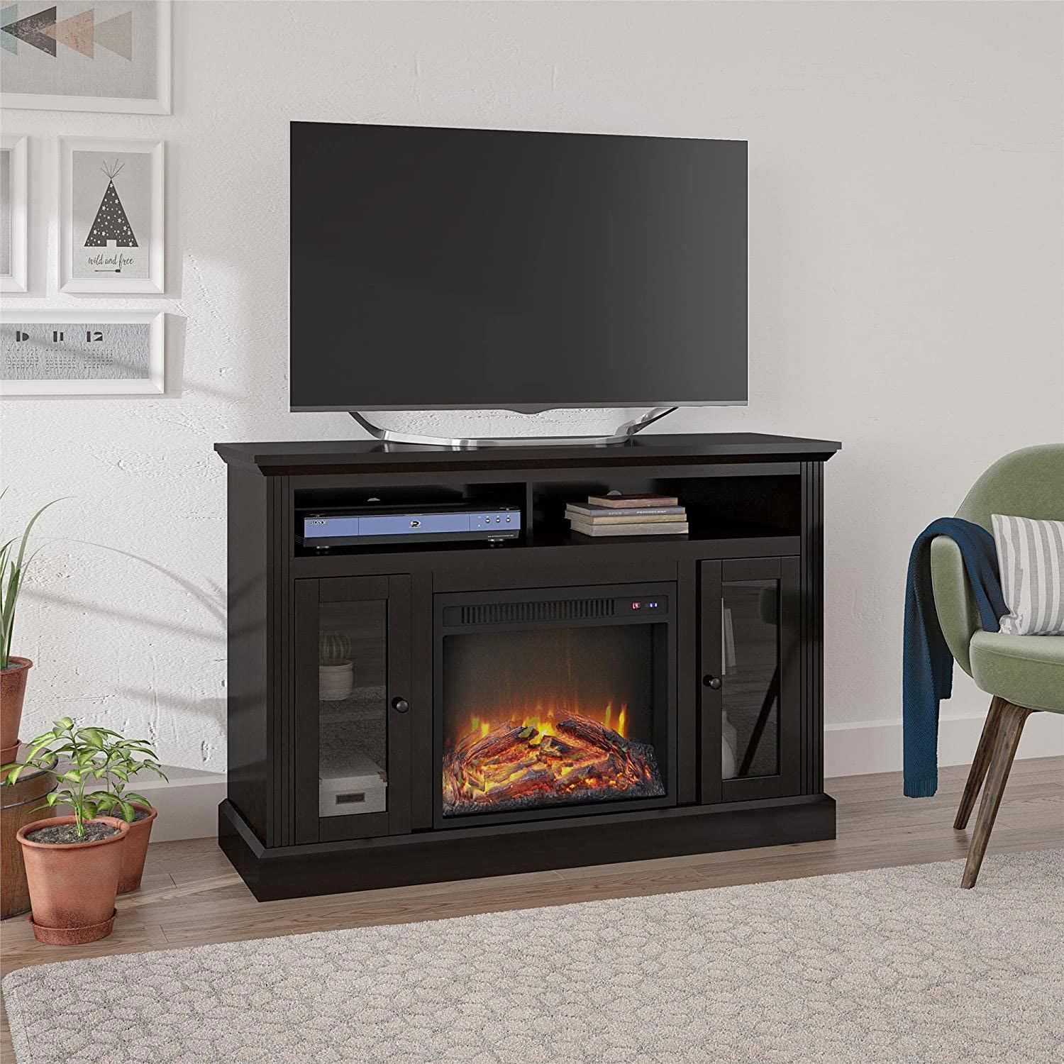 Electric Fireplace Tv Console