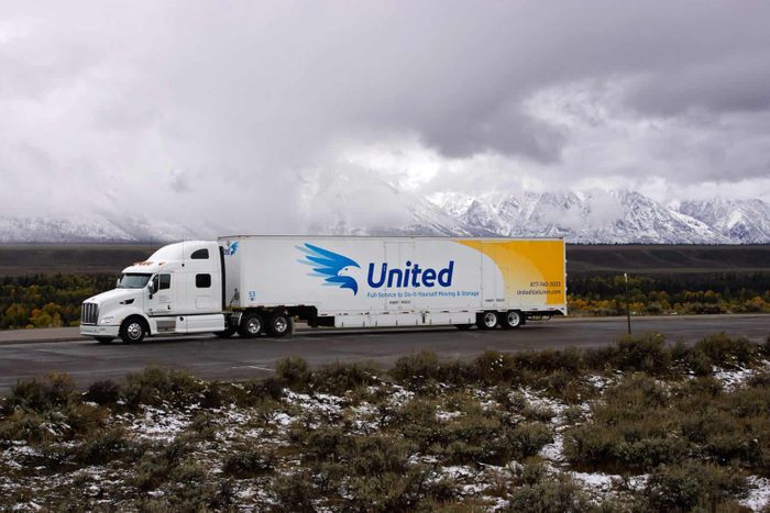 united van lines moving truck