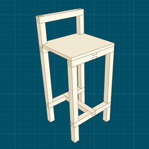 How to Build a DIY Barstool