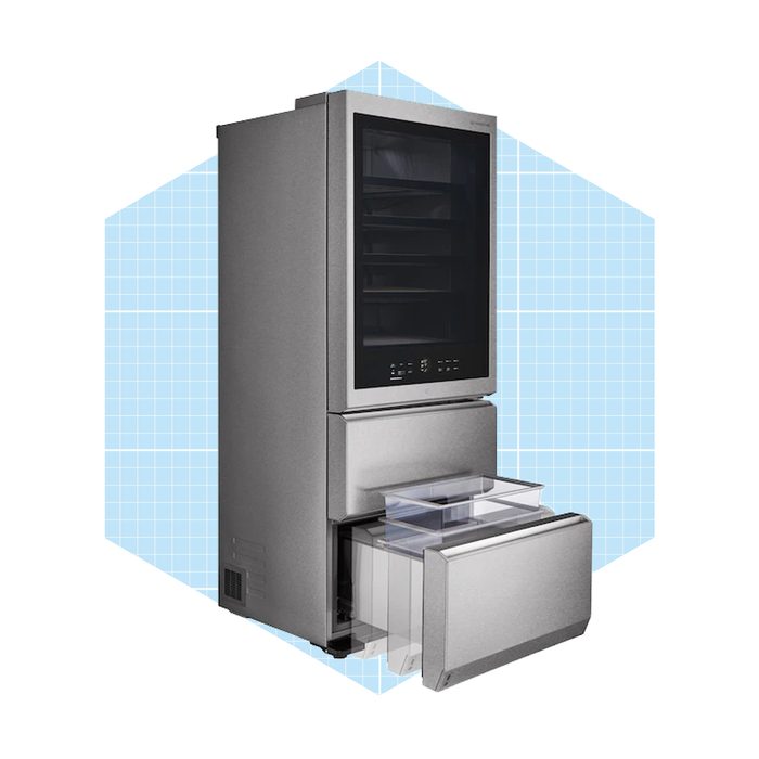 Lg 65 Bottle Capacity Textured Steel Dual Zone Cooling Freestanding Wine Cooler Ecomm Lowes.com