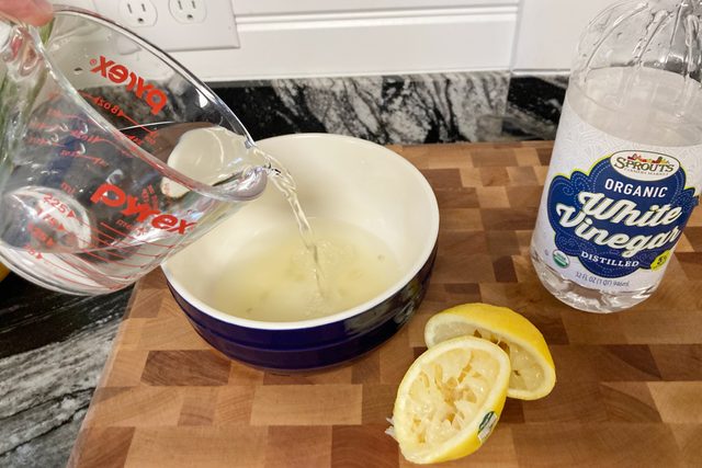 Making Lemon Solution