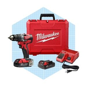 Milwaukee Volt Lithium Ion Brushless Cordless Compact Half Inch Drill Driver Kit With 2 Batteries