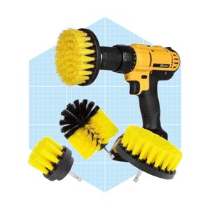 How to Make Your Bathroom Shine With a Drill Brush Attachment