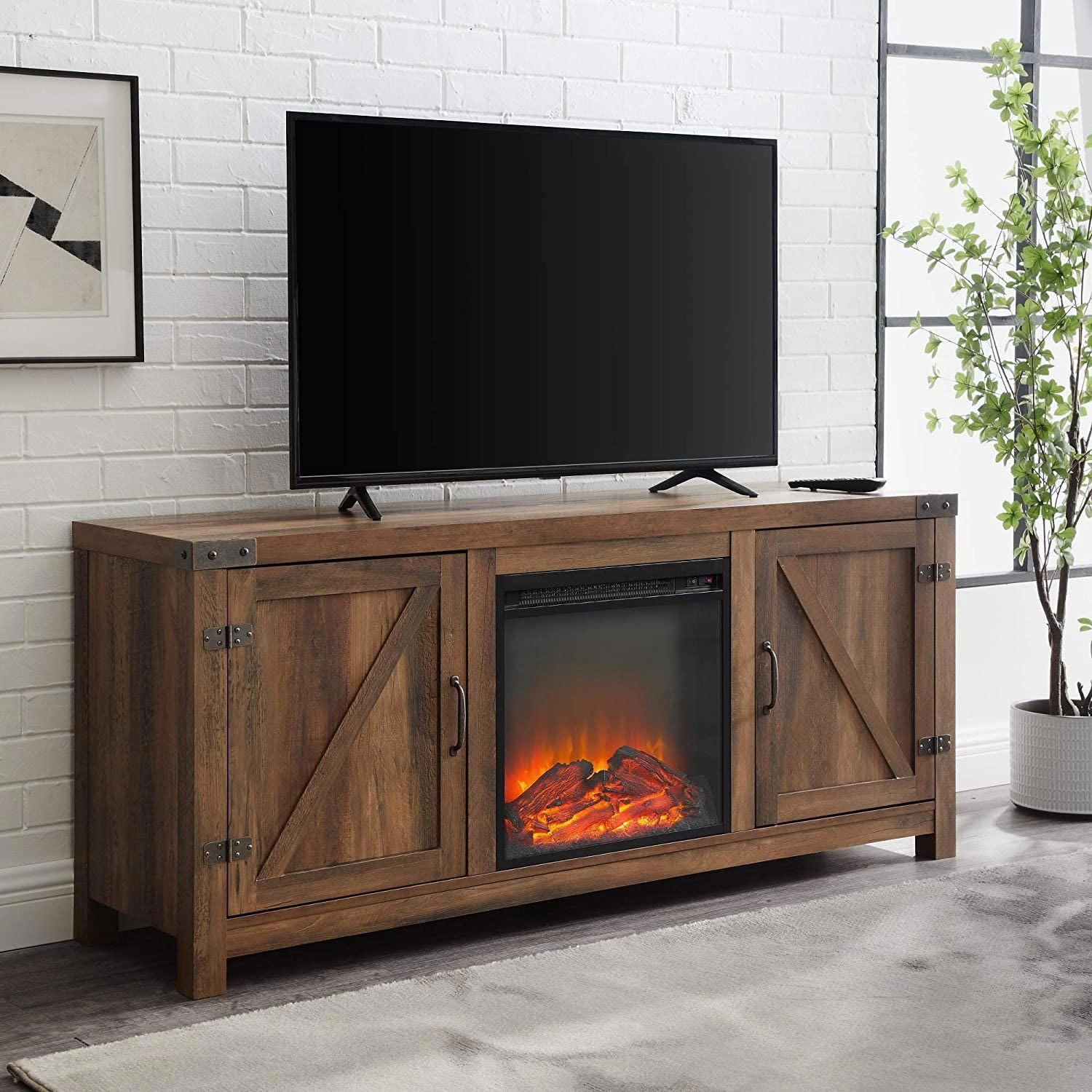 Snuggle Up Next To An Electric Fireplace On Valentines Day