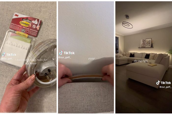 Viral Couch Lighting Hack Via Our_Gaff_ Tiktok