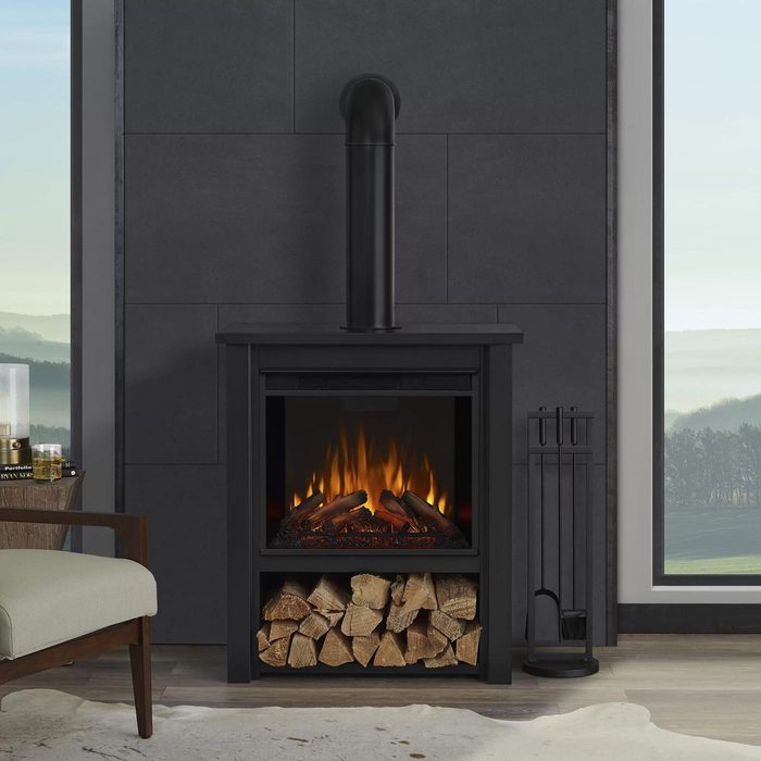 Wood Stove Electric Fireplace