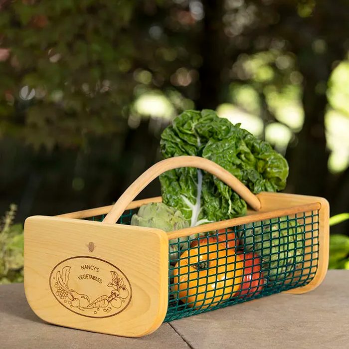 Gardener's Harvest Basket Ecomm Uncommongoods.com